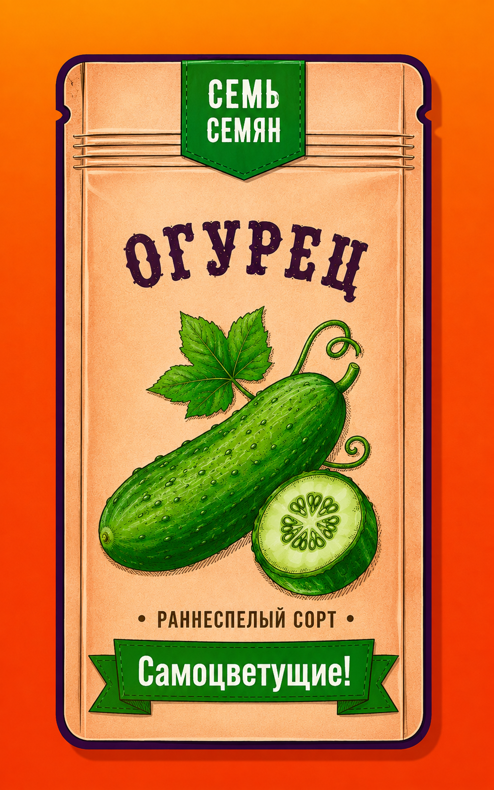 Семена огурца